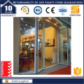 Double Glazing Exterior Interior Bi-Folding 5 Panel Sliding Door